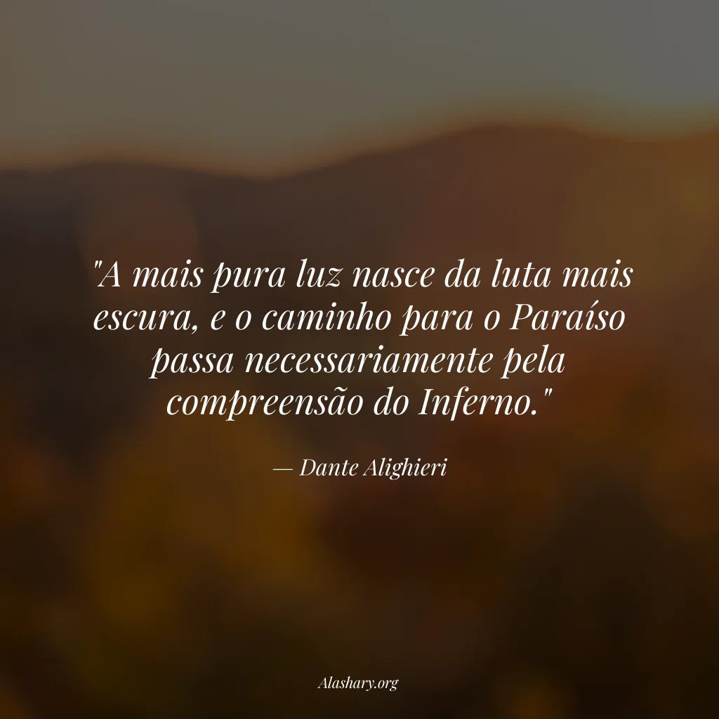 Frase de Dante Alighieri