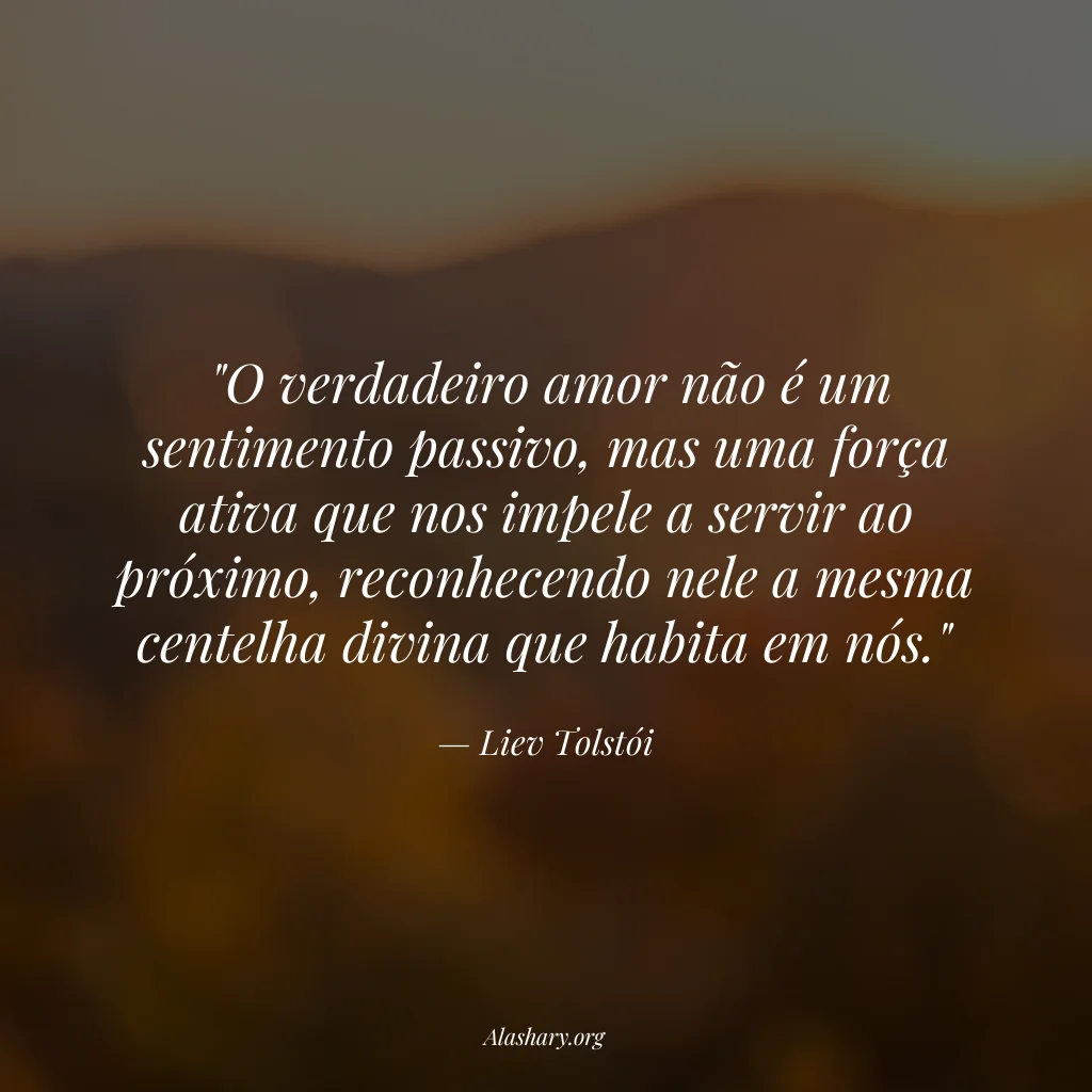 Frase de Liev Tolstói