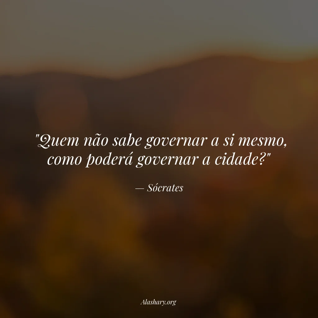 Frase de Sócrates