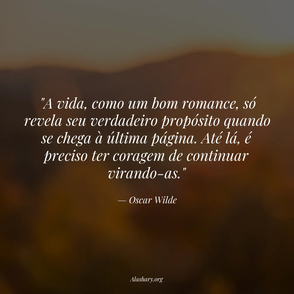 Frase de Oscar Wilde