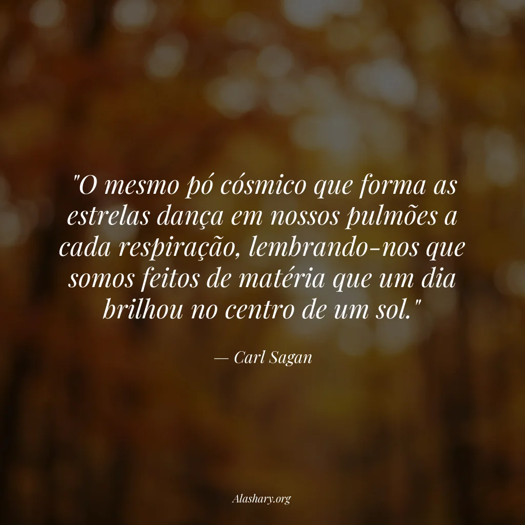 Frase de Carl Sagan