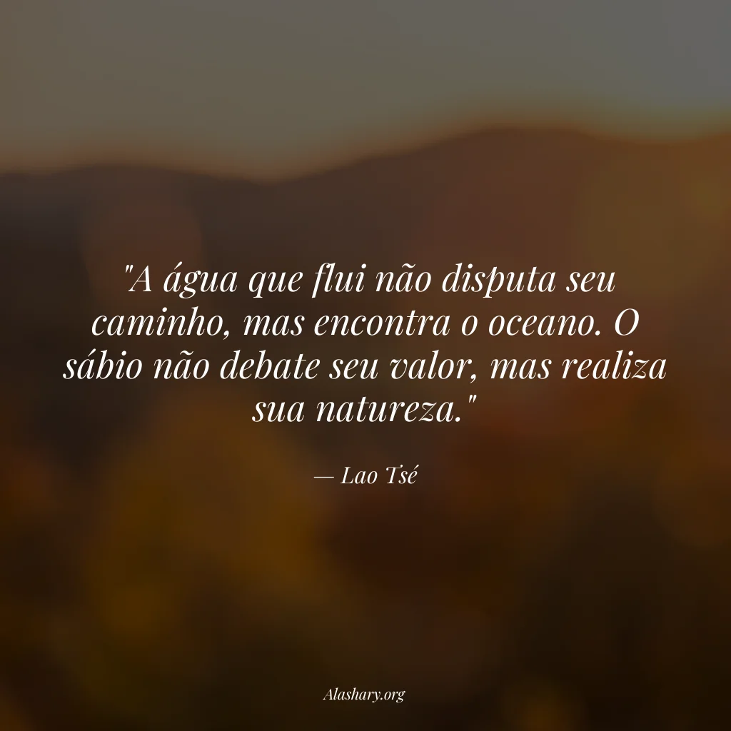 Frase de Lao Tsé