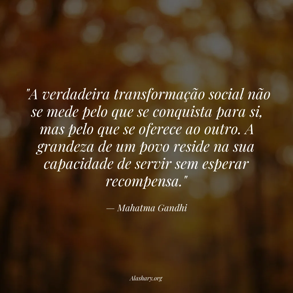 Frase de Mahatma Gandhi