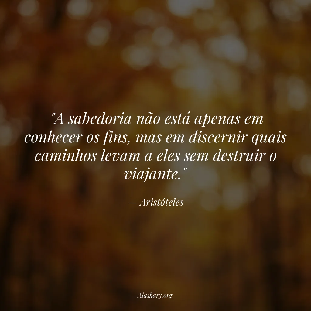 Frase de Aristóteles