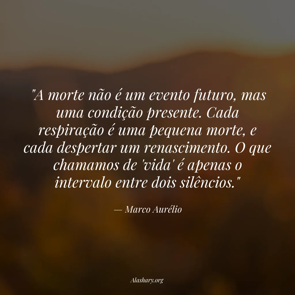 Frase de Marco Aurélio