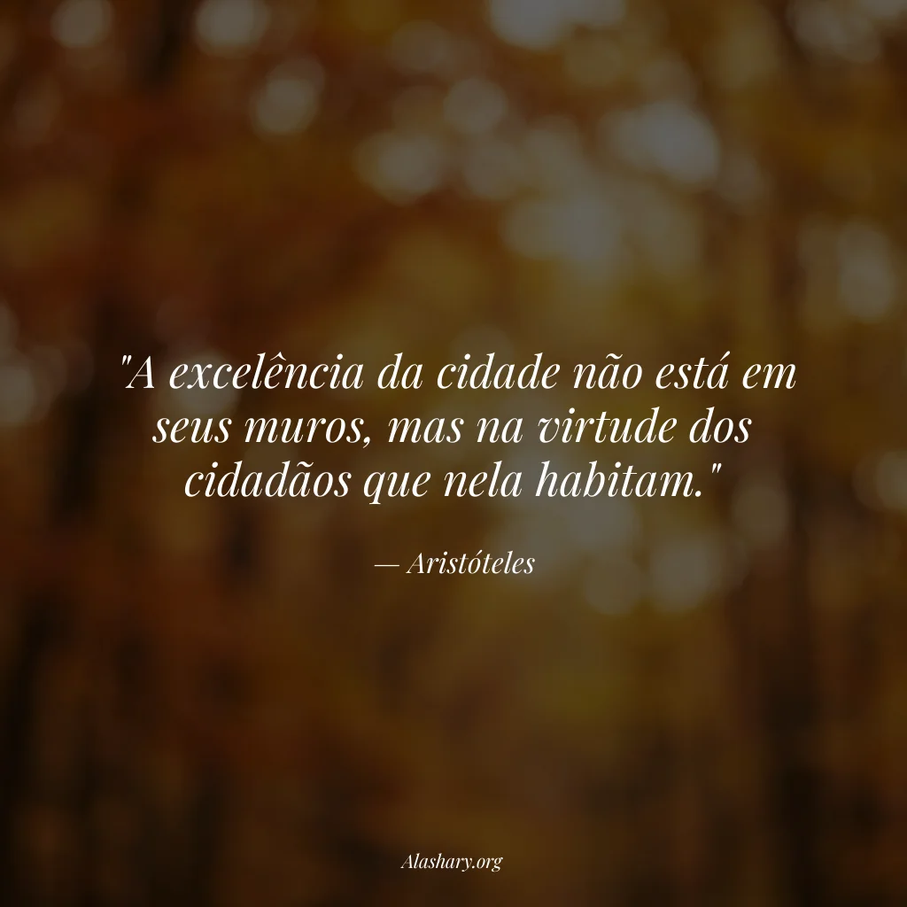 Frase de Aristóteles