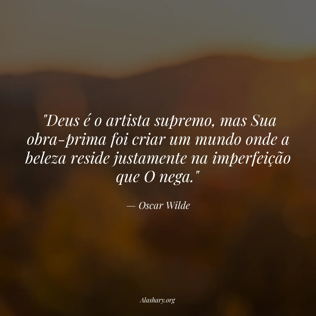 Frase de Oscar Wilde