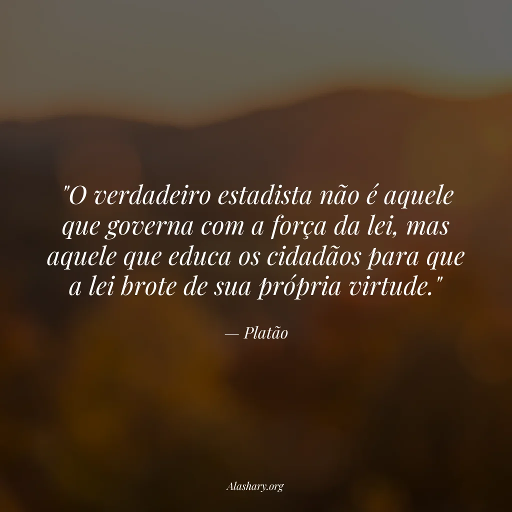 Frase de Platão