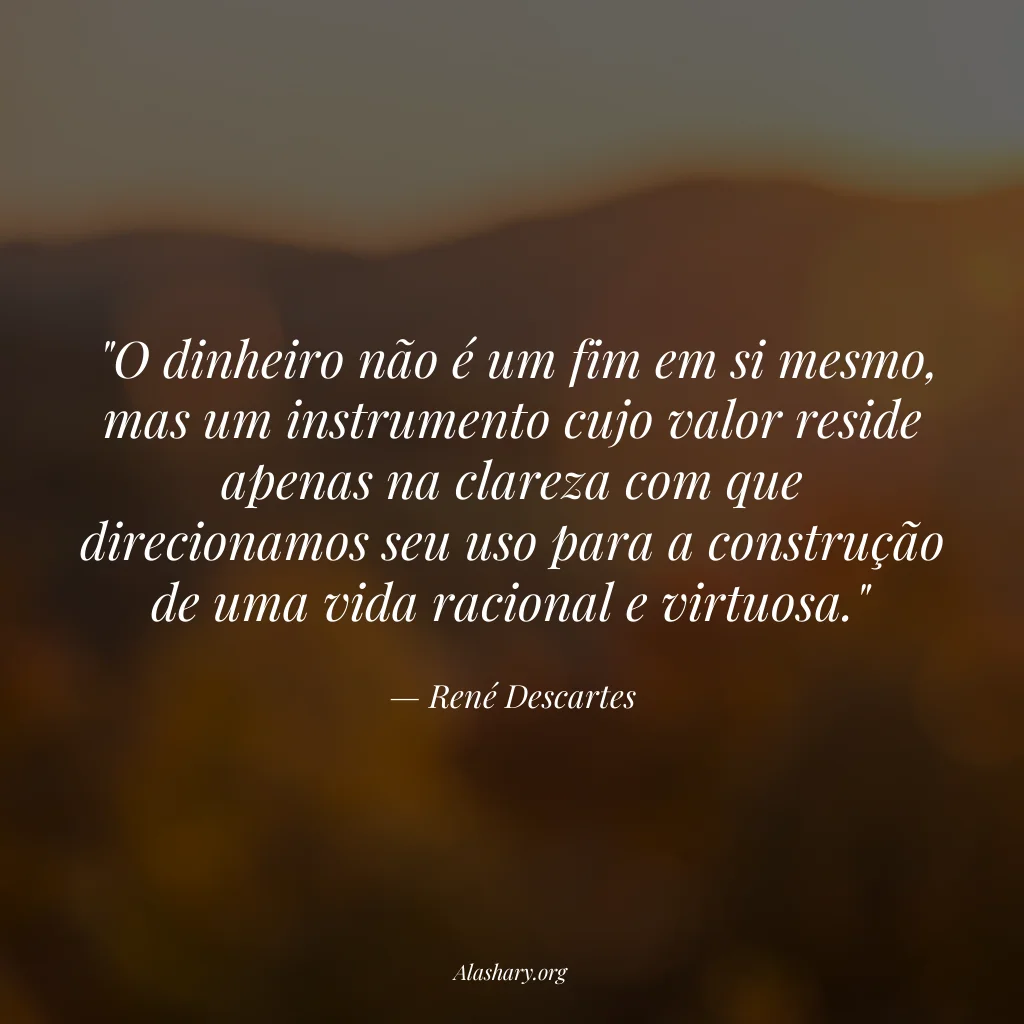 Frase de René Descartes