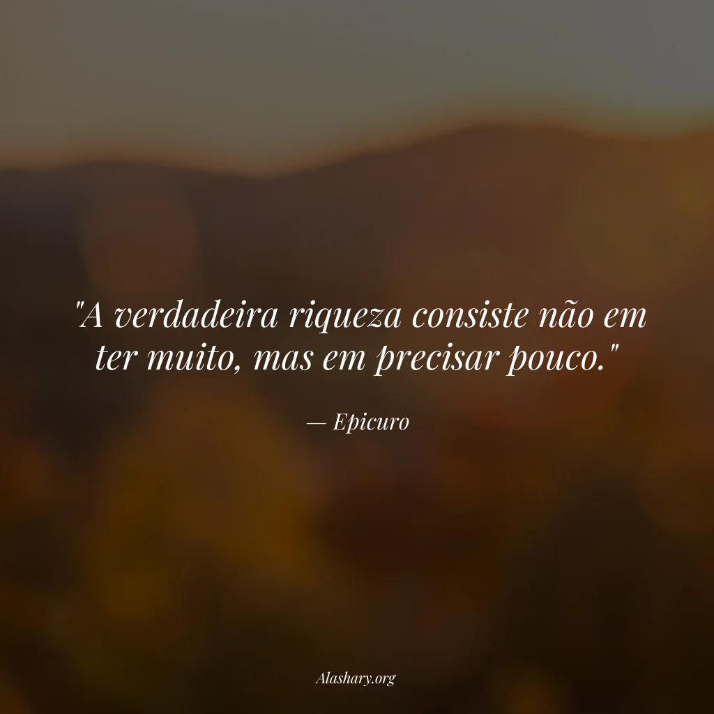 Frase de Epicuro
