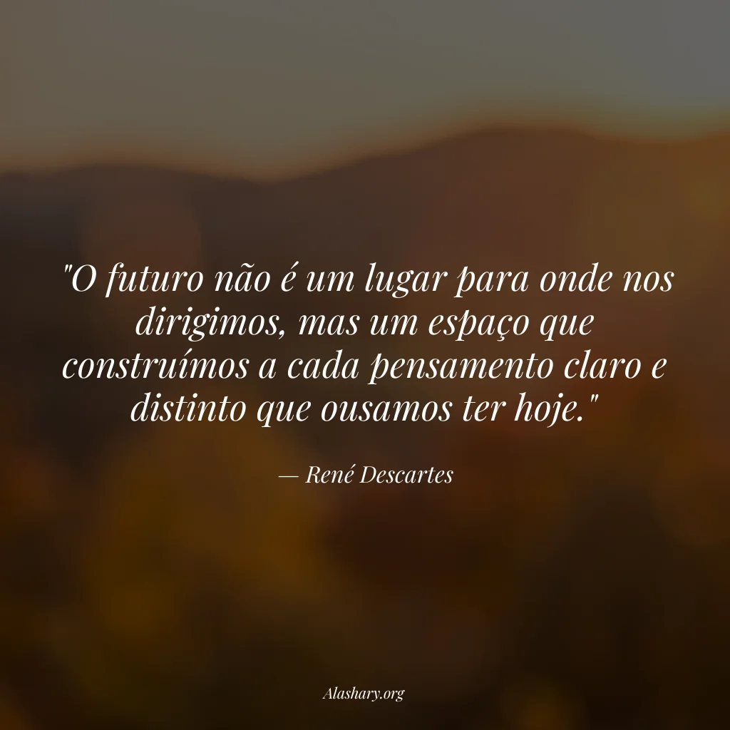 Frase de René Descartes