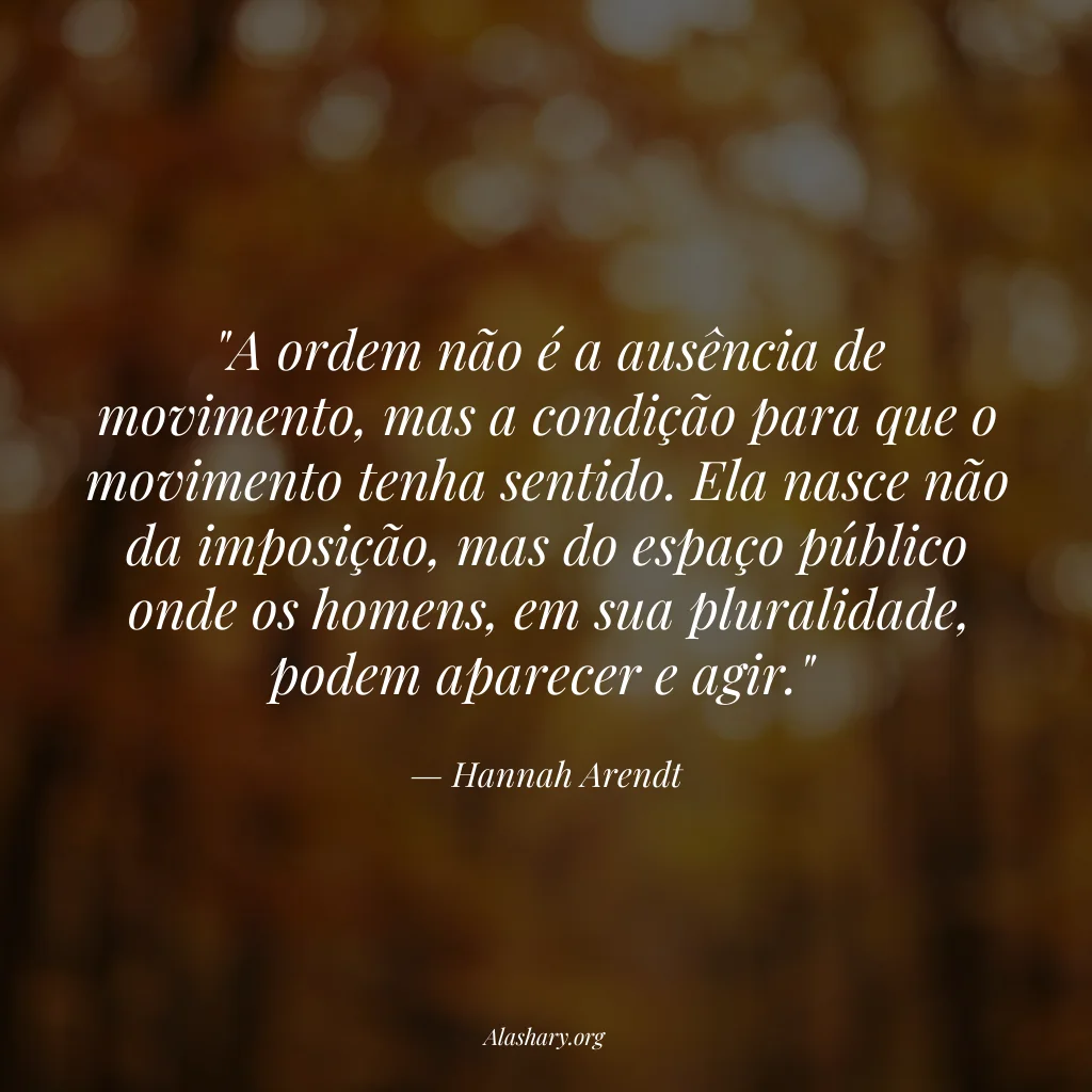 Frase de Hannah Arendt