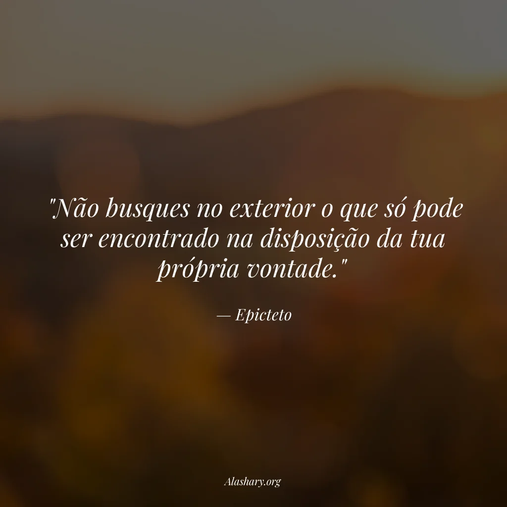 Frase de Epicteto