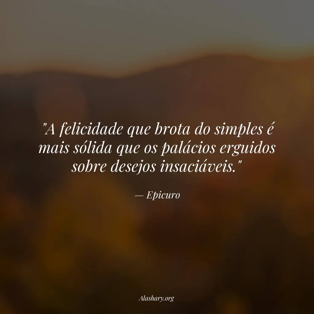 Frase de Epicuro