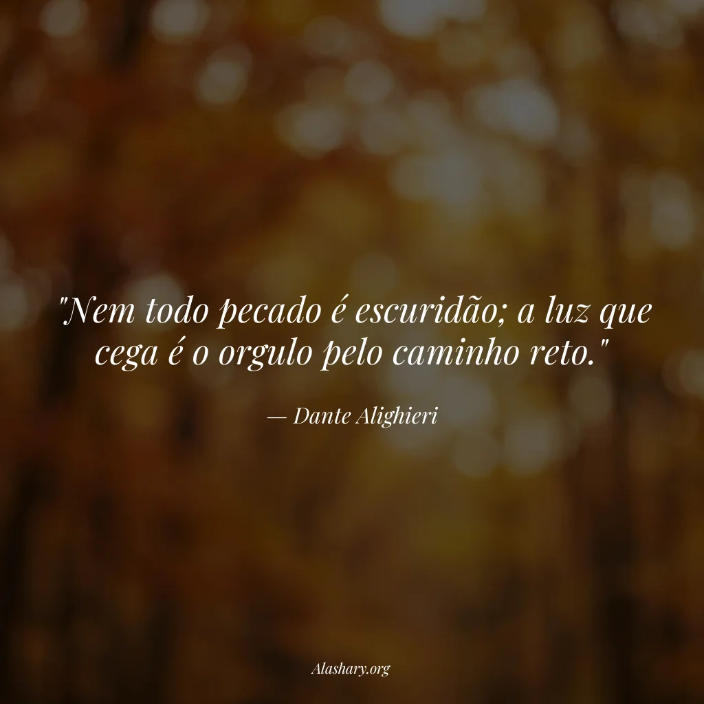 Frase de Dante Alighieri