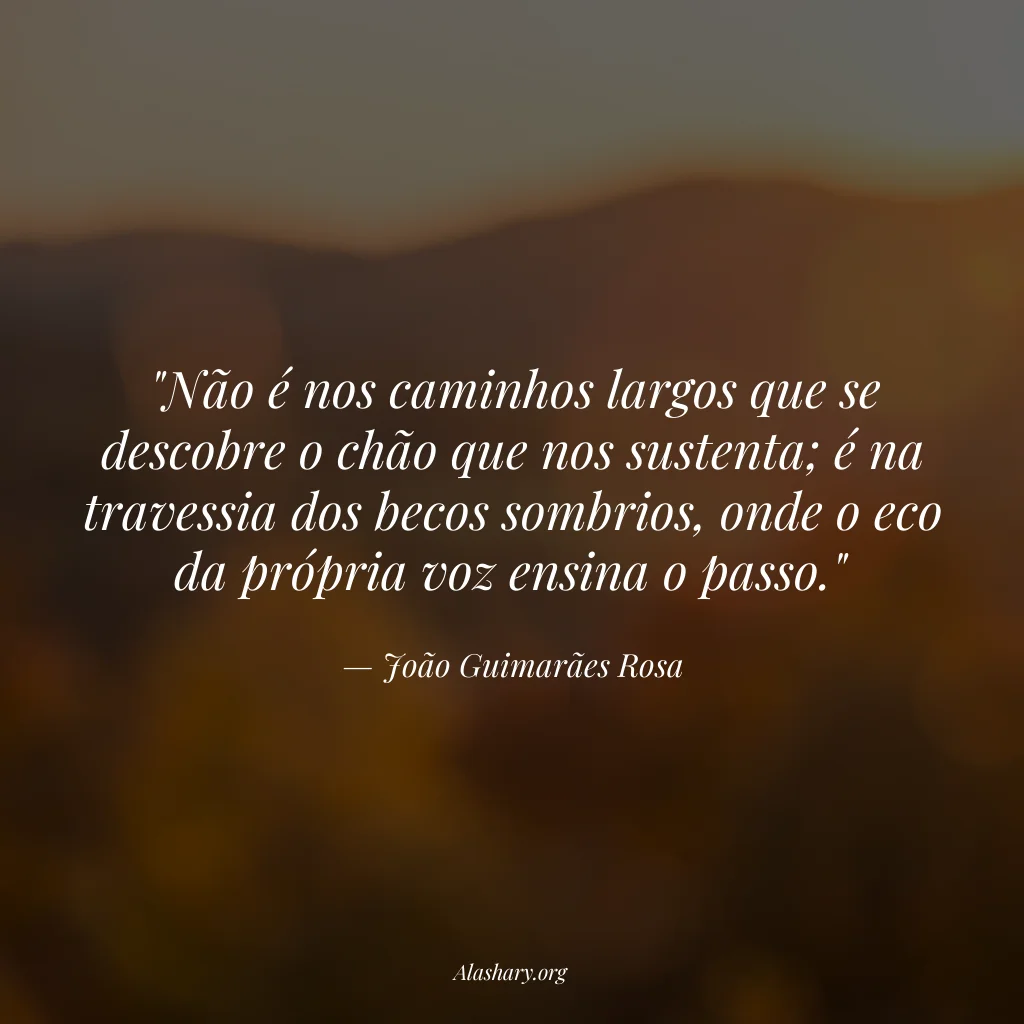 Frase de João Guimarães Rosa