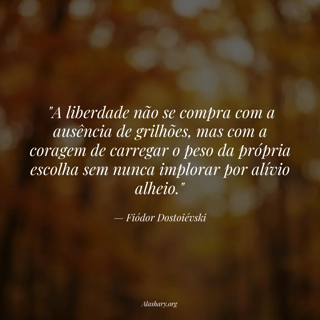 Frase de Fiódor Dostoiévski