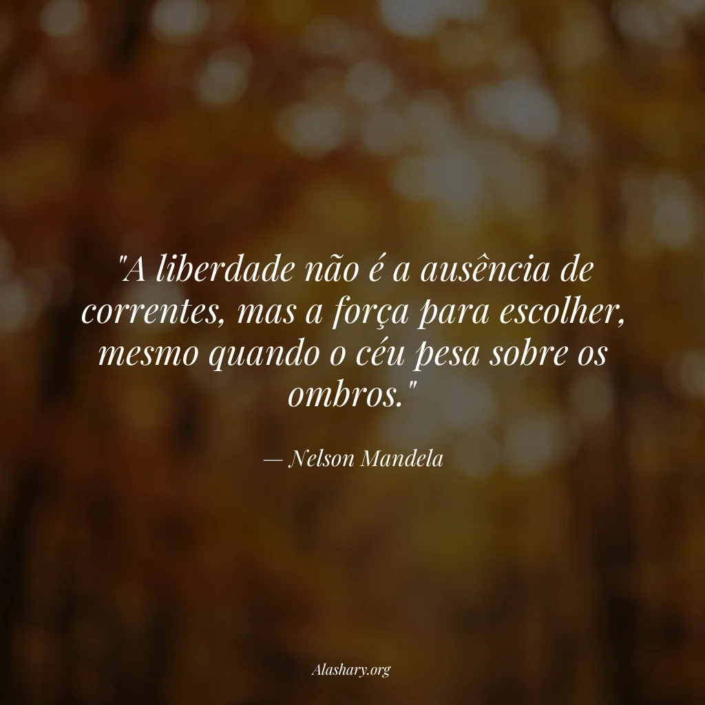 Frase de Nelson Mandela