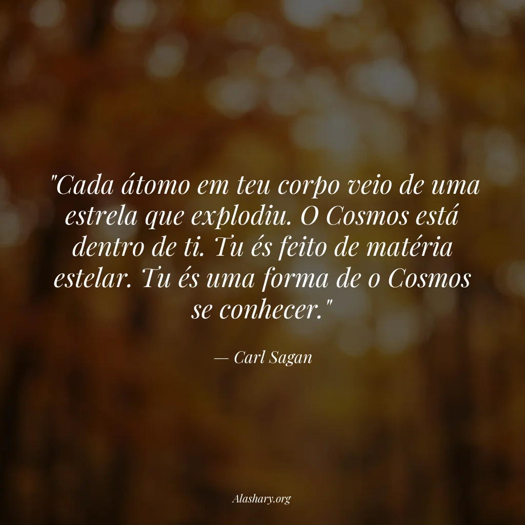 Frase de Carl Sagan