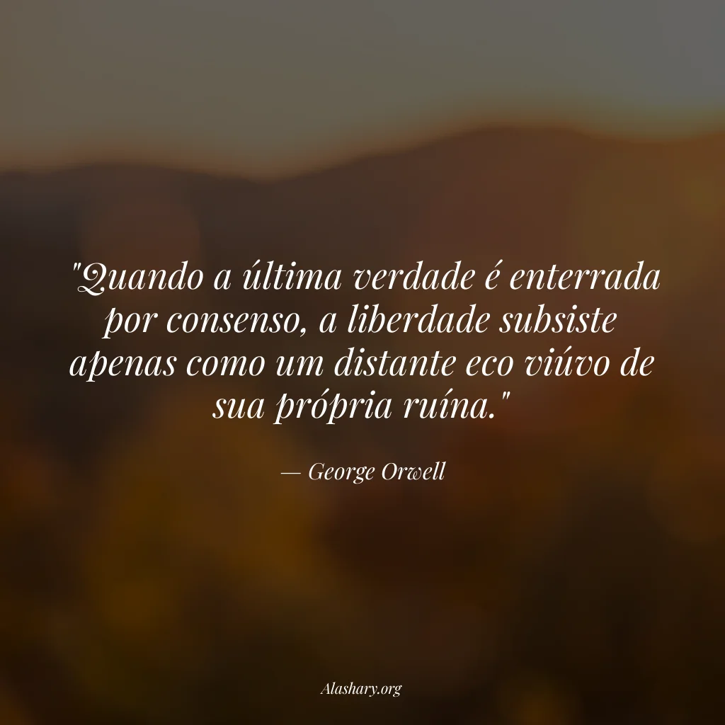 Frase de George Orwell