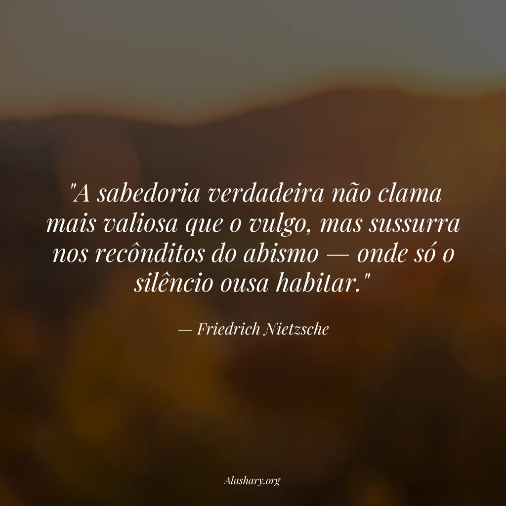 Frase de Friedrich Nietzsche
