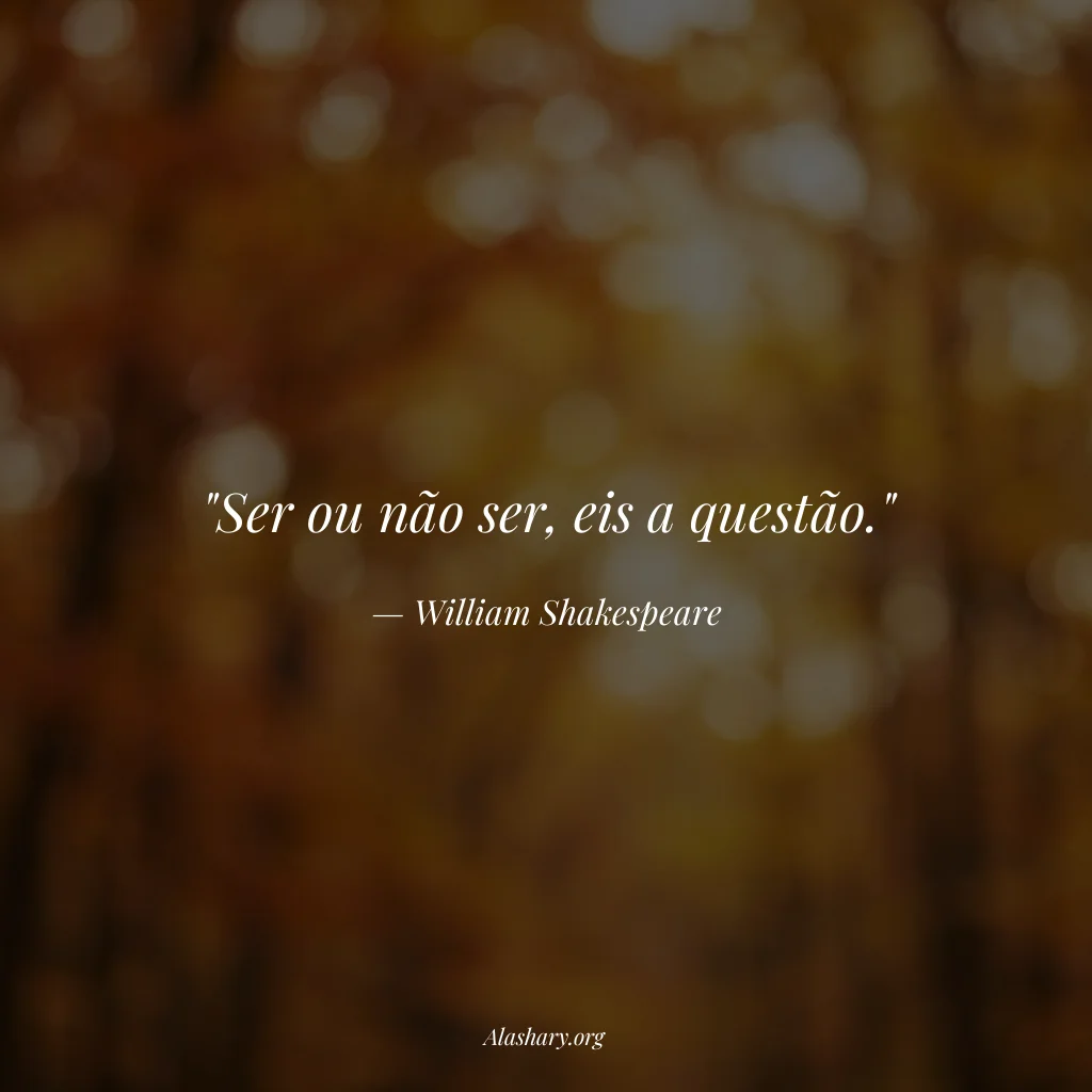 Frase de William Shakespeare