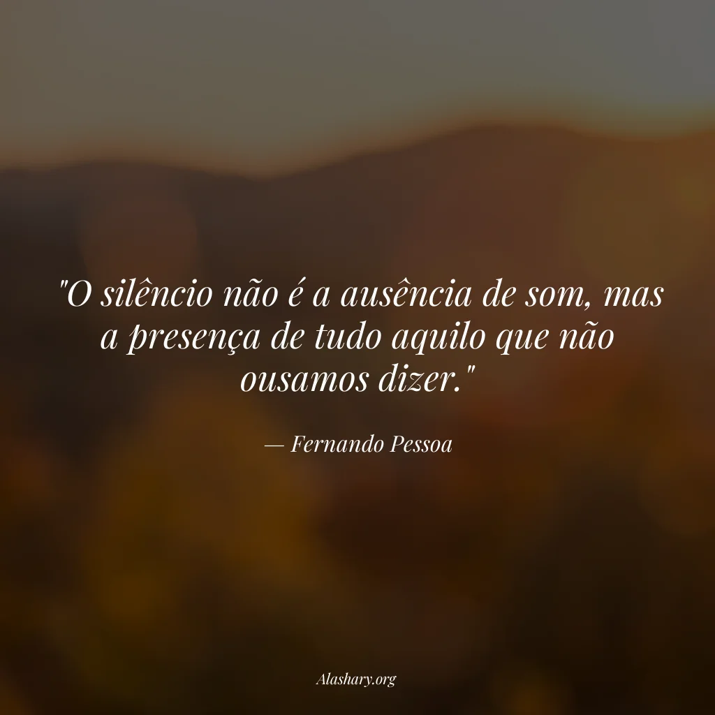Frase de Fernando Pessoa