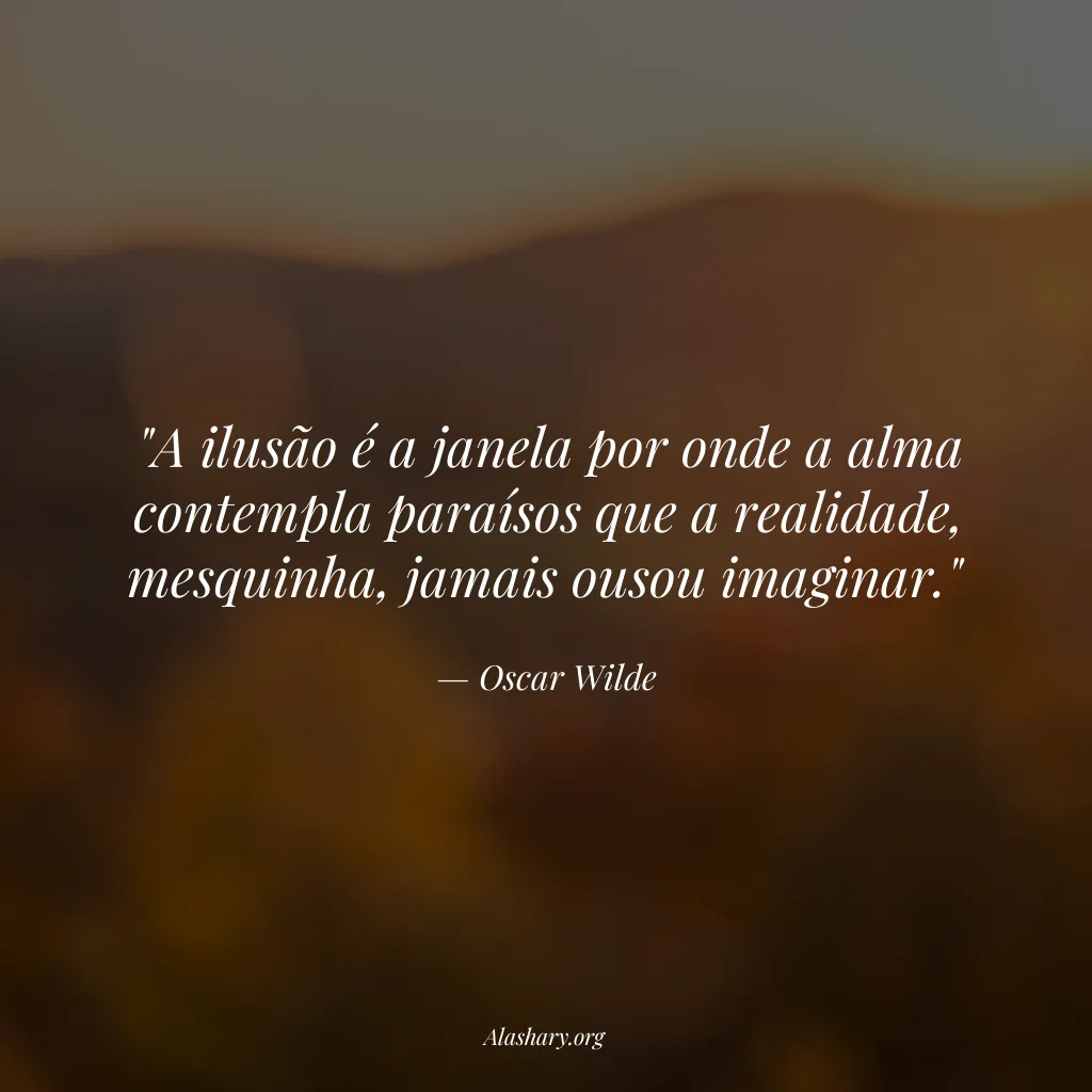 Frase de Oscar Wilde