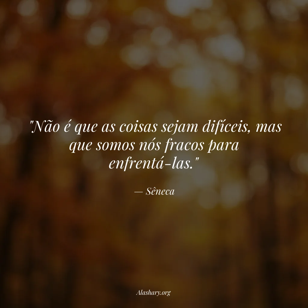 Frase de Sêneca