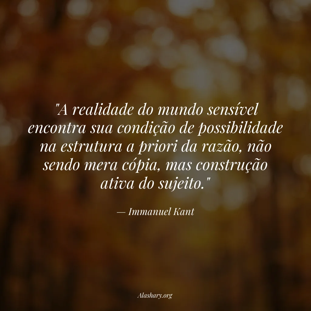 Frase de Immanuel Kant