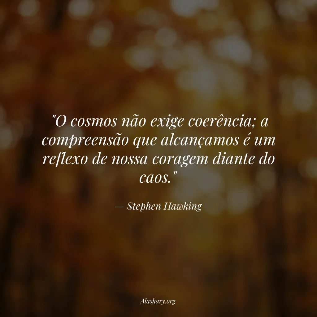 Frase de Stephen Hawking