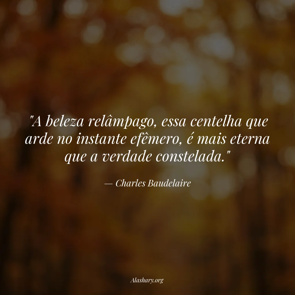 Frase de Charles Baudelaire