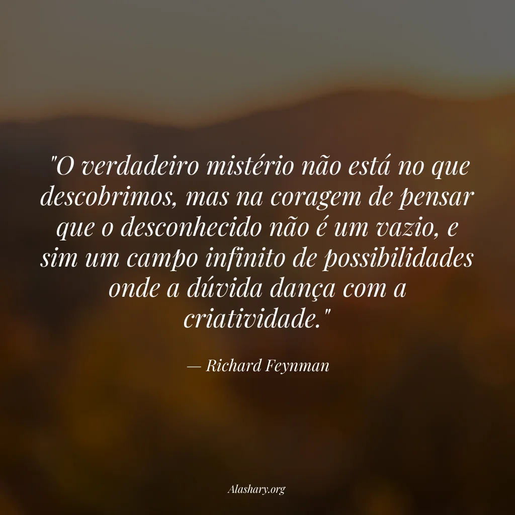 Frase de Richard Feynman