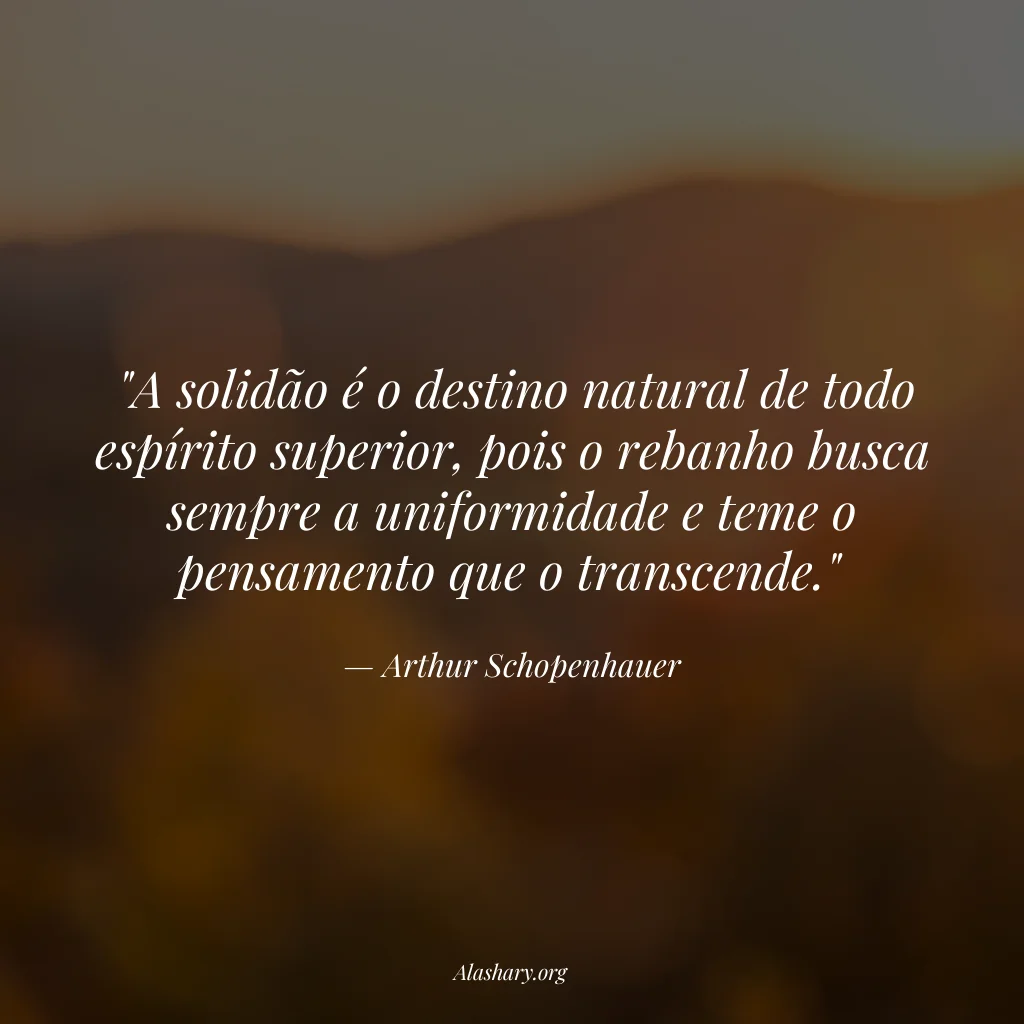 Frase de Arthur Schopenhauer