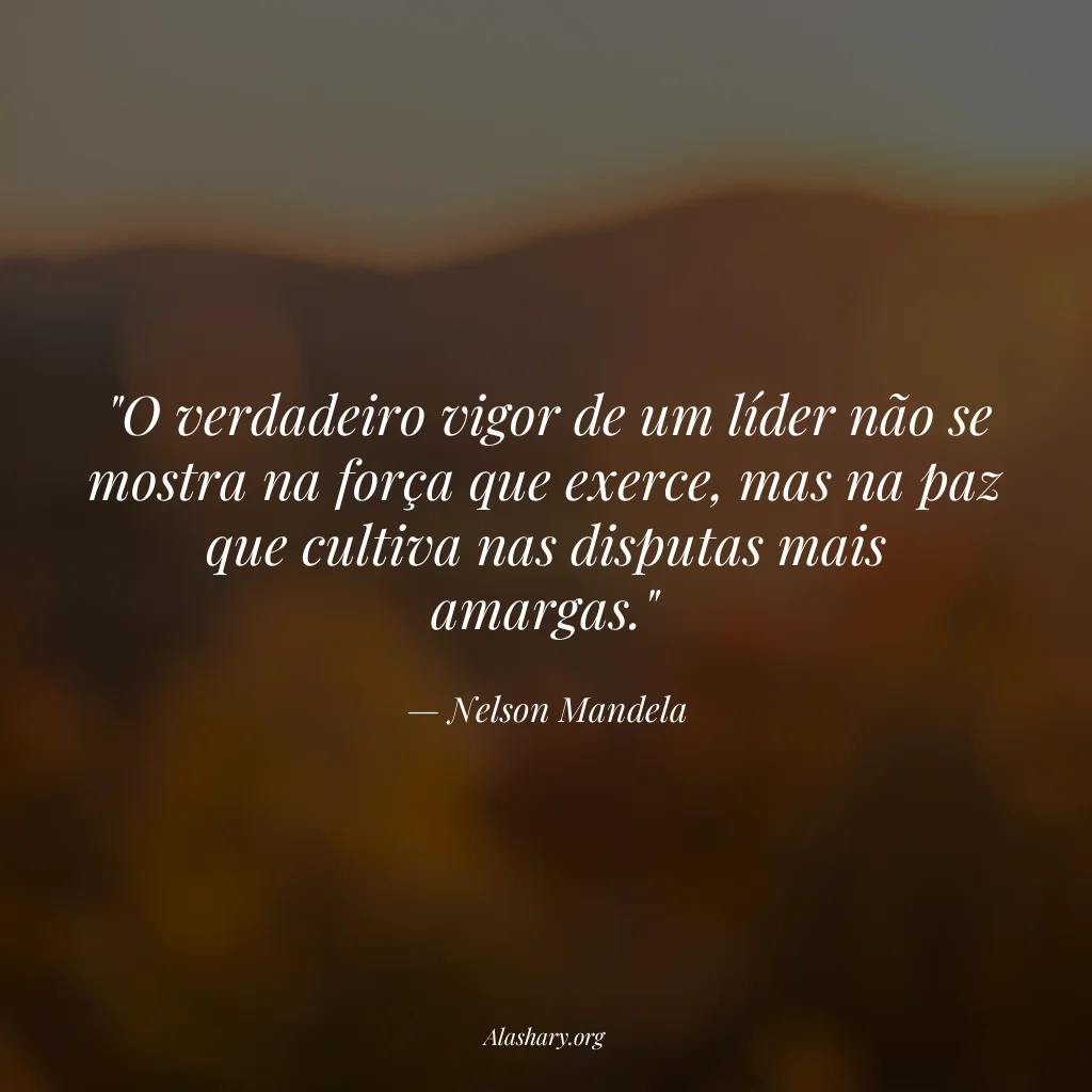 Frase de Nelson Mandela