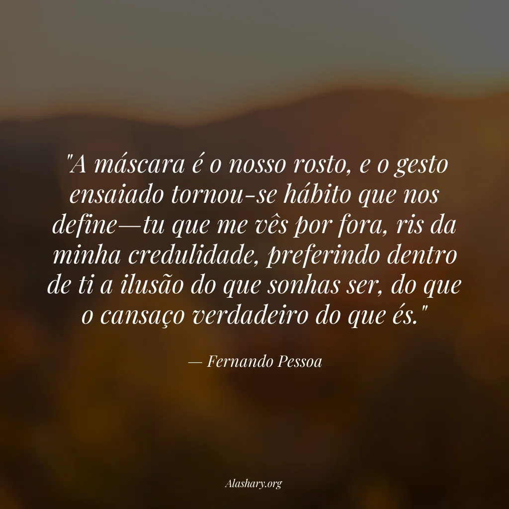 Frase de Fernando Pessoa