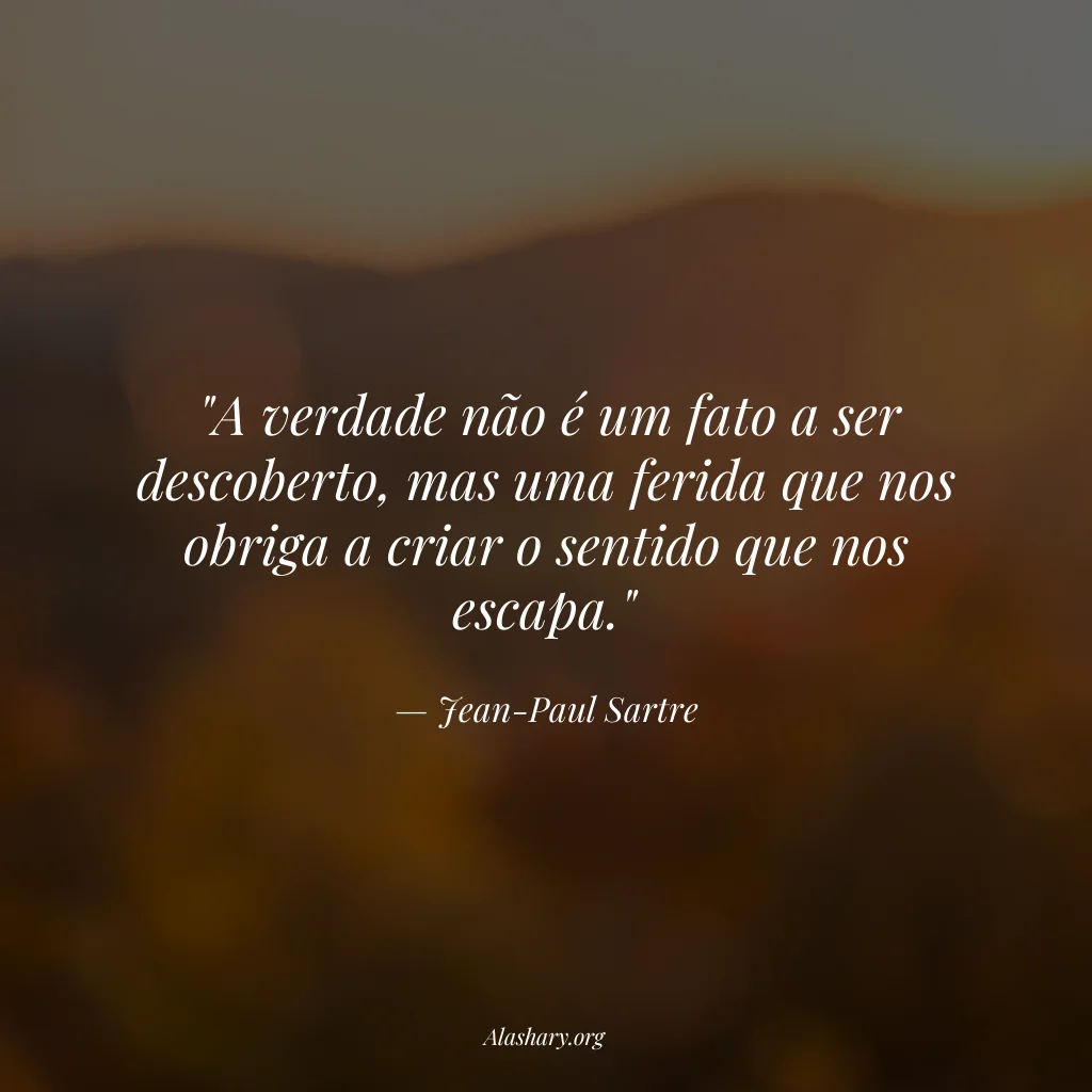 Frase de Jean-Paul Sartre