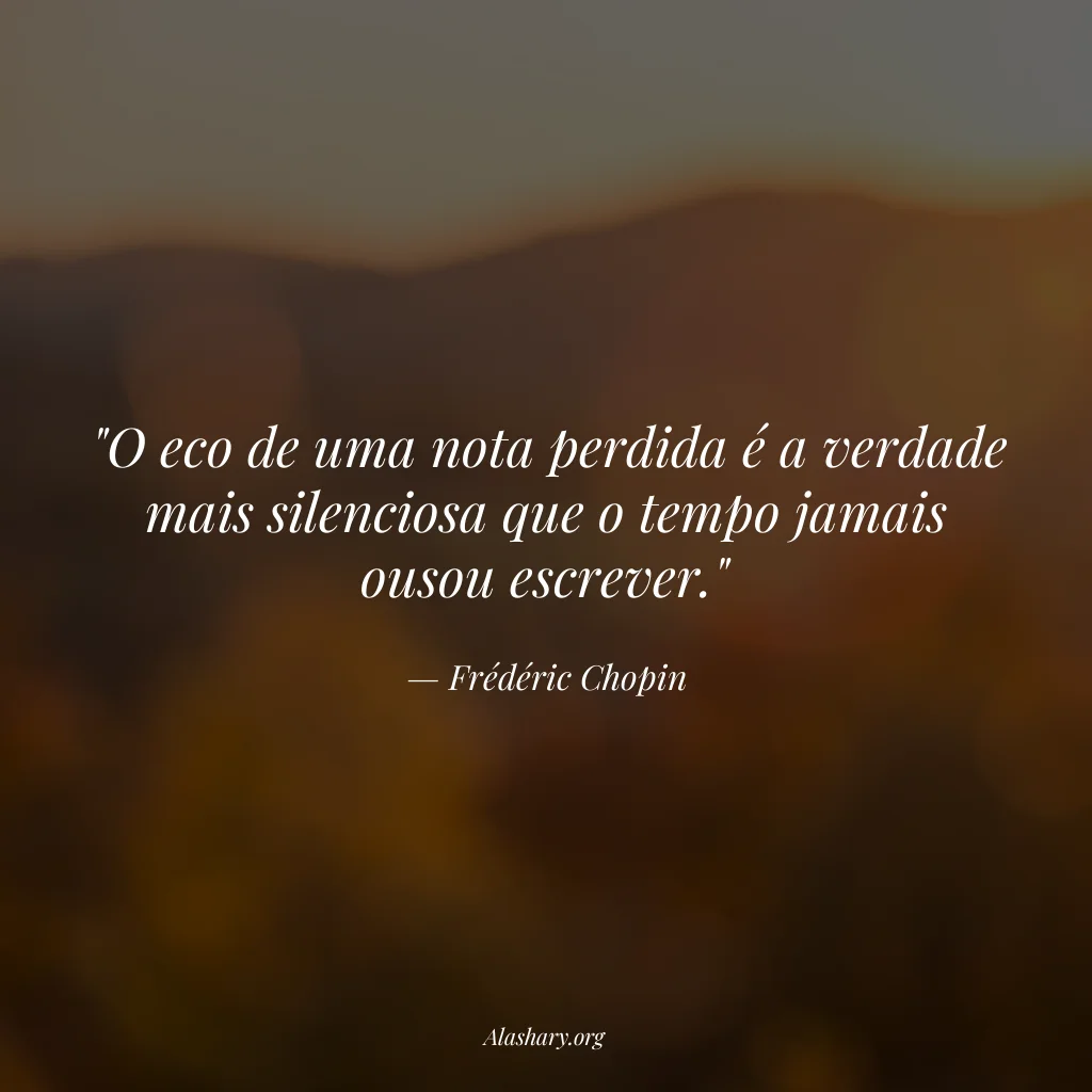 Frase de Frédéric Chopin