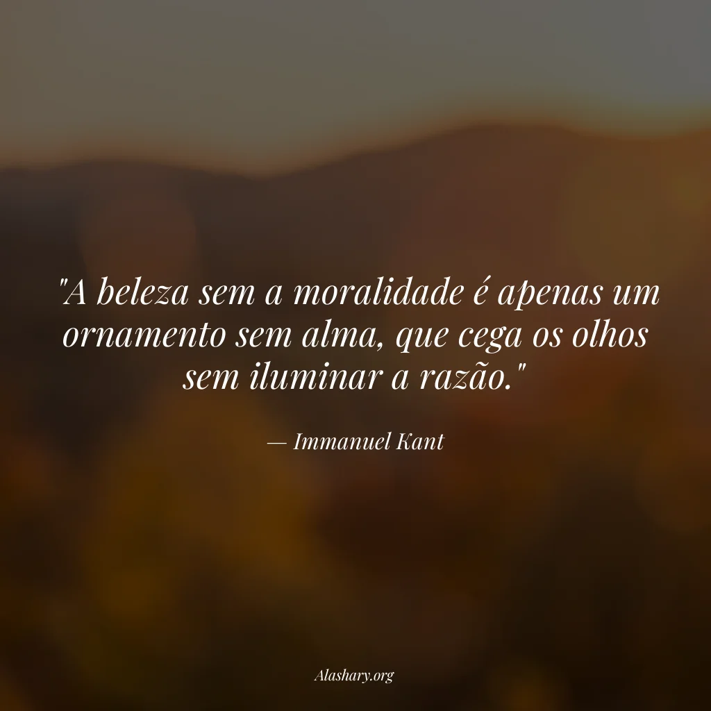 Frase de Immanuel Kant