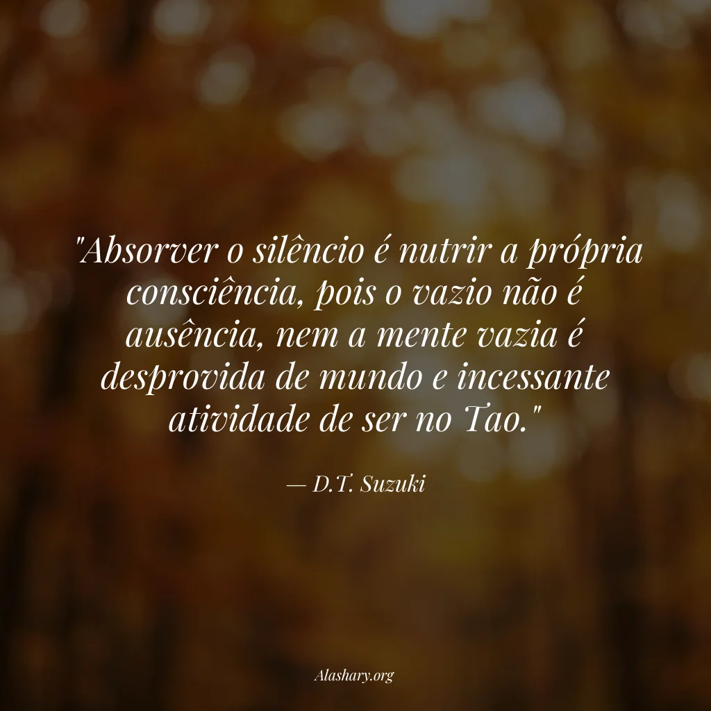 Frase de D.T. Suzuki