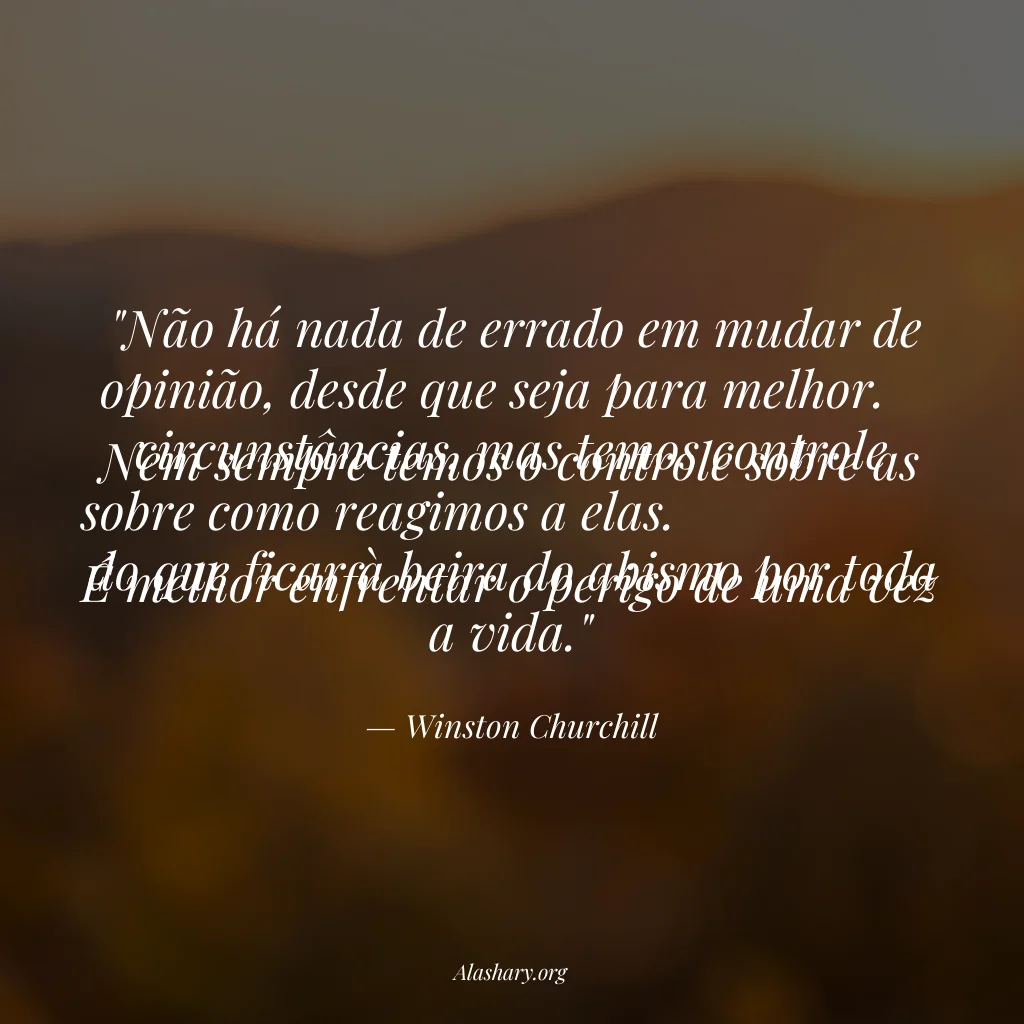 Frase de Winston Churchill