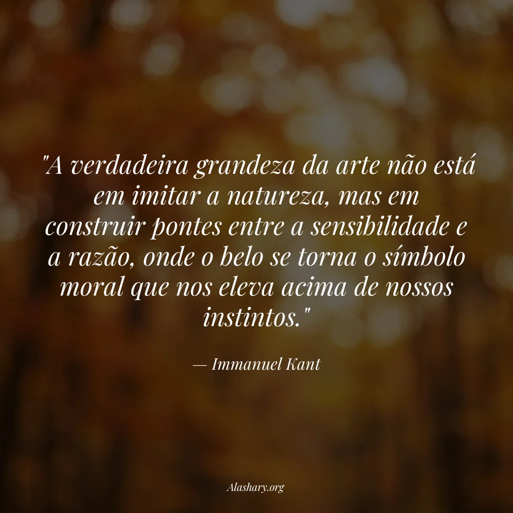 Frase de Immanuel Kant