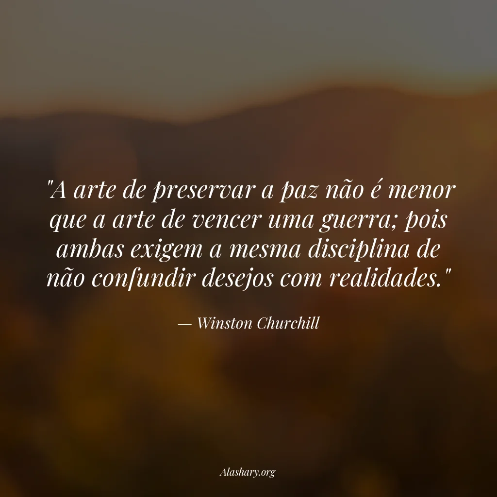 Frase de Winston Churchill
