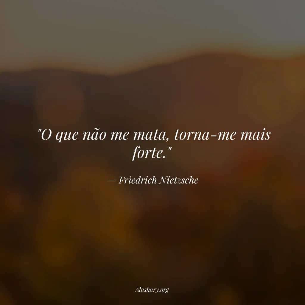 Frase de Friedrich Nietzsche
