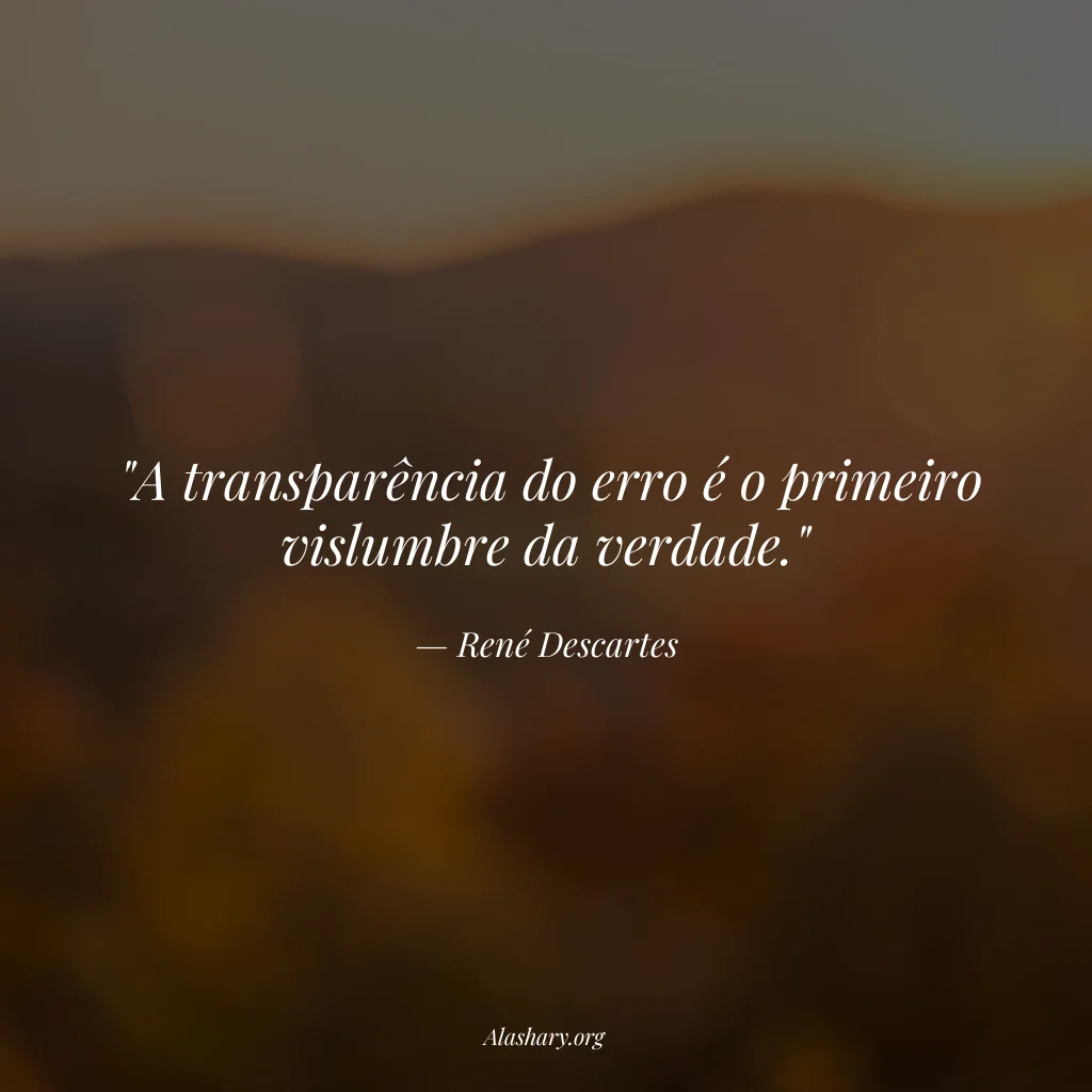 Frase de René Descartes