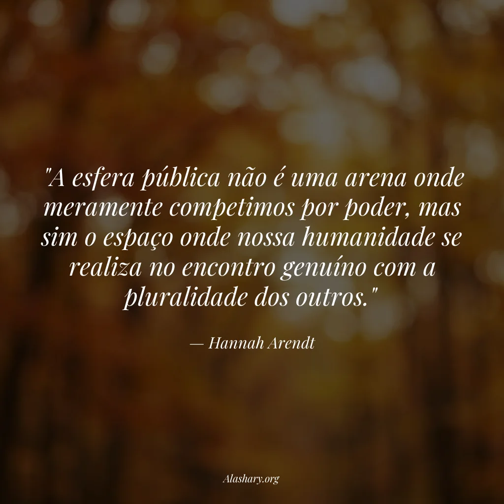 Frase de Hannah Arendt
