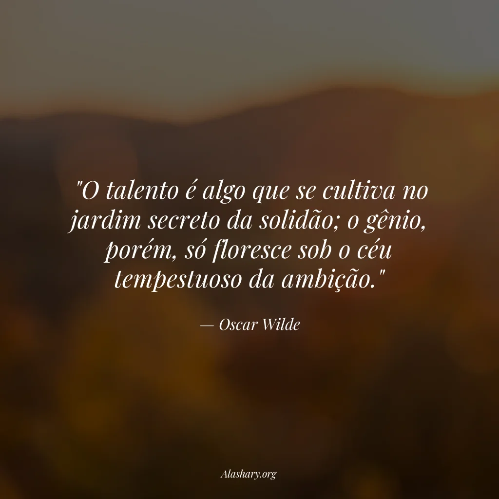 Frase de Oscar Wilde
