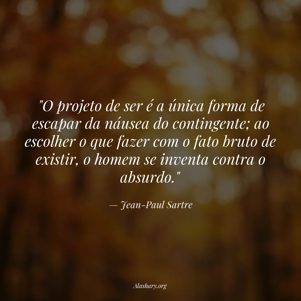 Frase de Jean-Paul Sartre