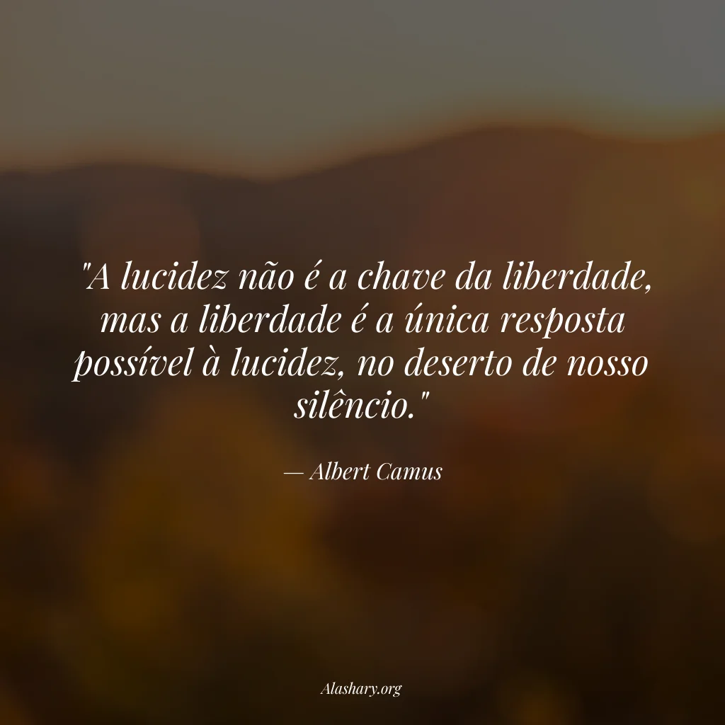 Frase de Albert Camus