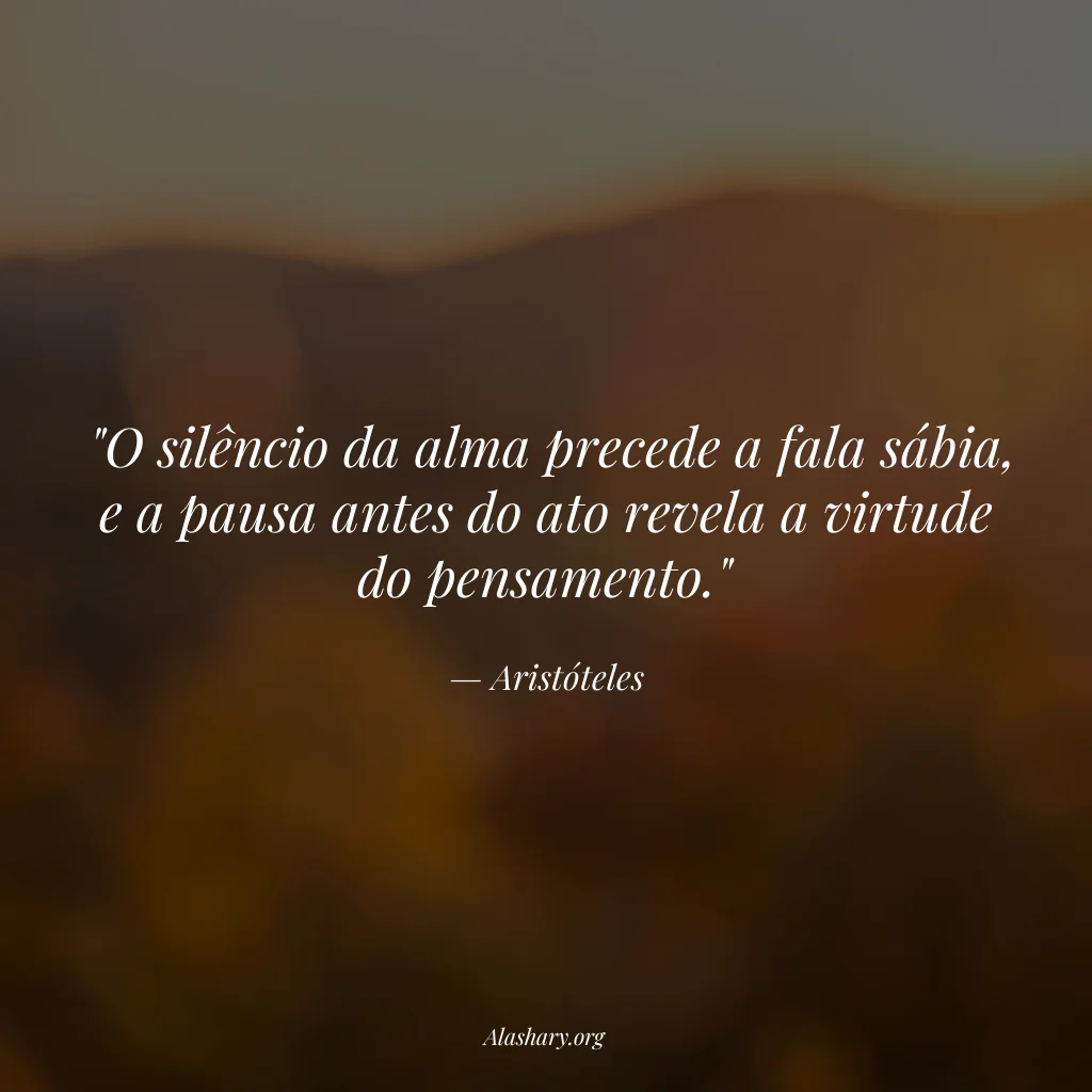 Frase de Aristóteles
